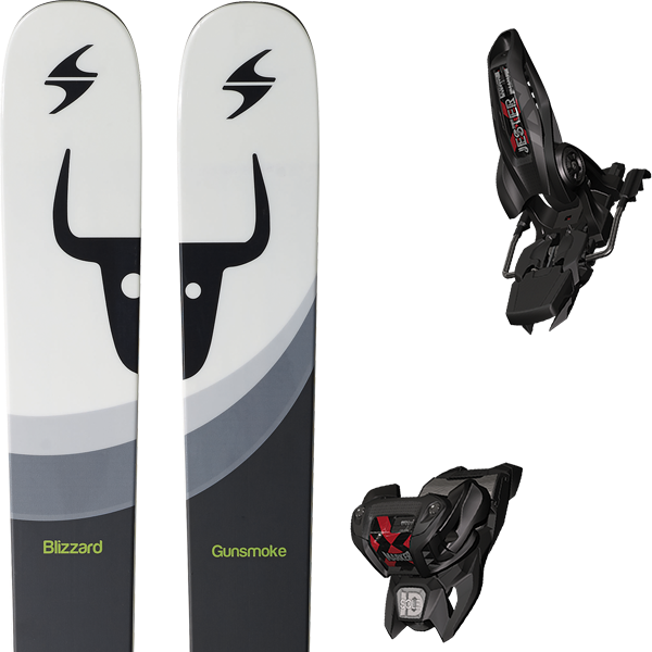 Blizzard Gunsmoke 2017 Marker Jester 16 Black - Elan Spectrum 105 Alu 2018 Clipart (600x600), Png Download