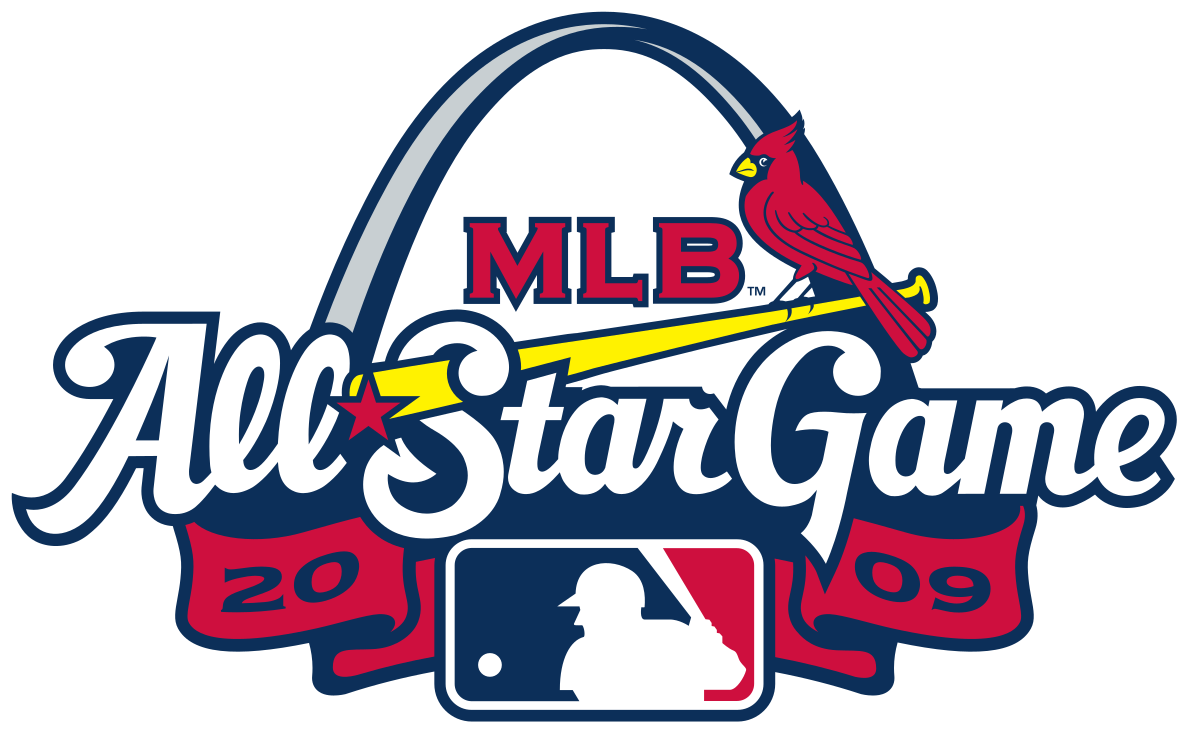2009 Major League Baseball All-star Game - Baseball All Star Logo Clipart (1200x732), Png Download