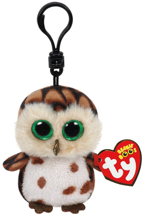 Ty Clip Owl - Ty Penguin Beanie Boos - Png Download (710x710), Png Download