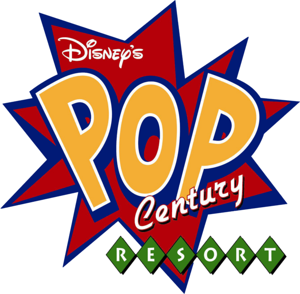 Since I Stay At Pop Century Most Often I Have To Give - Disney's Pop Century Resort Clipart (612x599), Png Download