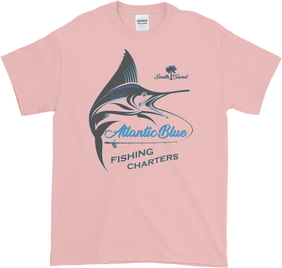 Atlantic Blue Marlin Fishing Unisex T-shirt - Swordfish Clipart (1000x1000), Png Download