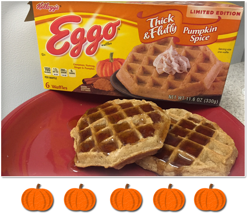 Eggo Pumpkin Spice Waffles - Eggo Waffles Clipart (902x797), Png Download