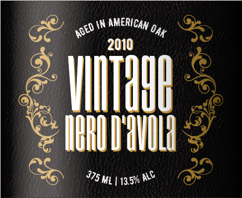 Vintage Landscape Beer Basic Label - Wrap Around Wine Label Size Clipart (487x677), Png Download