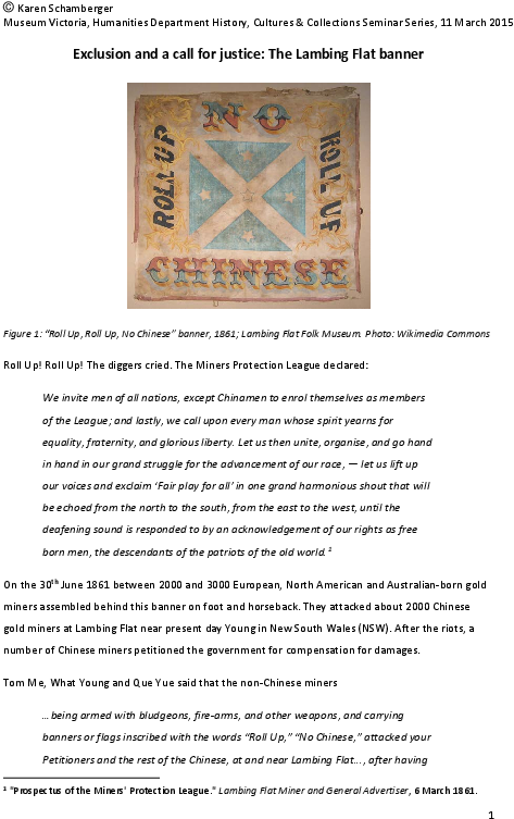 Pdf - Lambing Flat Riots Clipart (595x842), Png Download