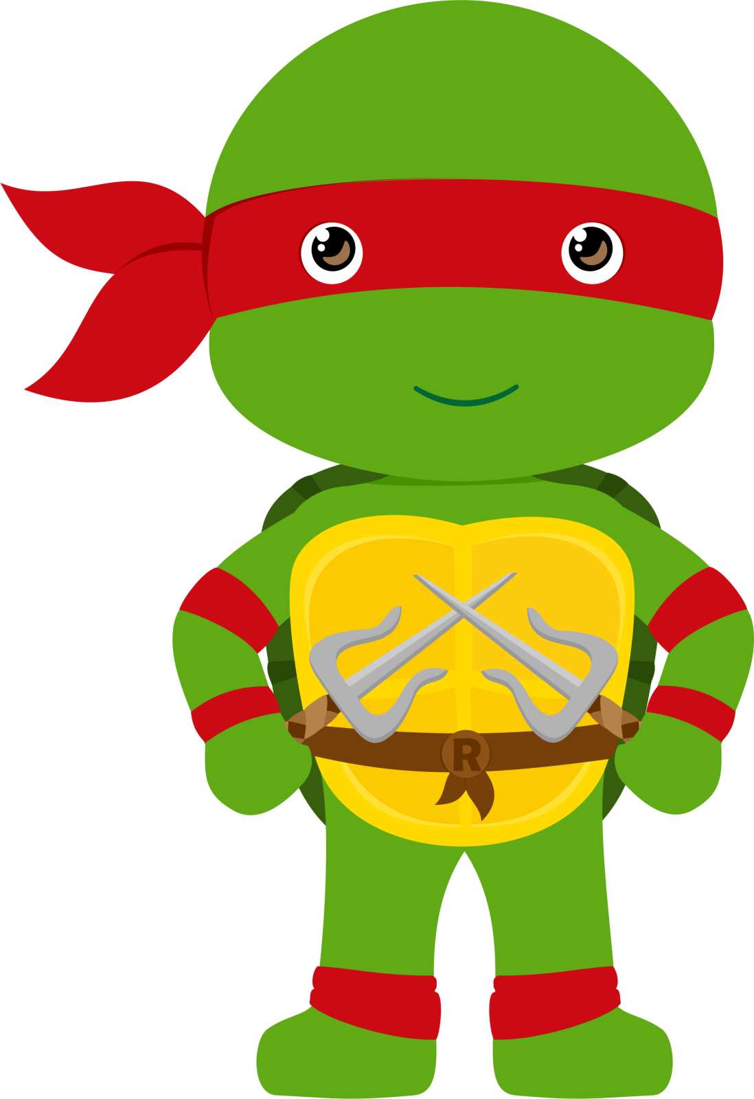 Beautiful 19 Ninja Turtle Face Png Transparent Stock - Turtle Ninja Baby Png Clipart (1098x1600), Png Download