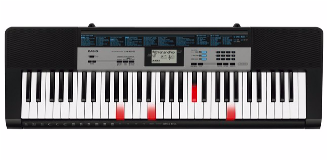 Teclado Electrónico Casio Lk-136k2 - Casio Lk 135 Keyboard Clipart (643x643), Png Download