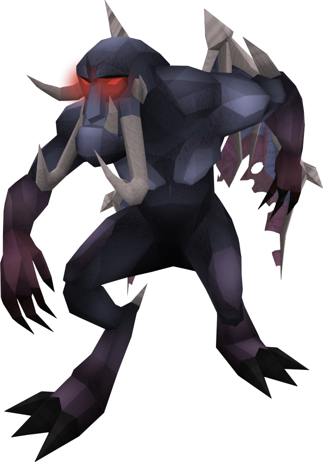 Black Demon Rs3 Clipart (643x918), Png Download