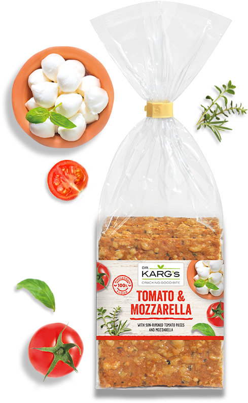 Dr Karg Tomate Mozzarella Clipart (515x829), Png Download