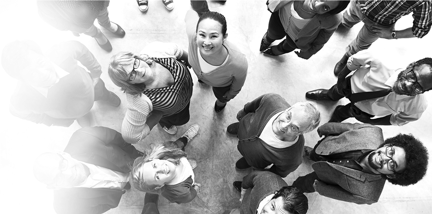 Top View People Looking Up Clipart (1920x700), Png Download