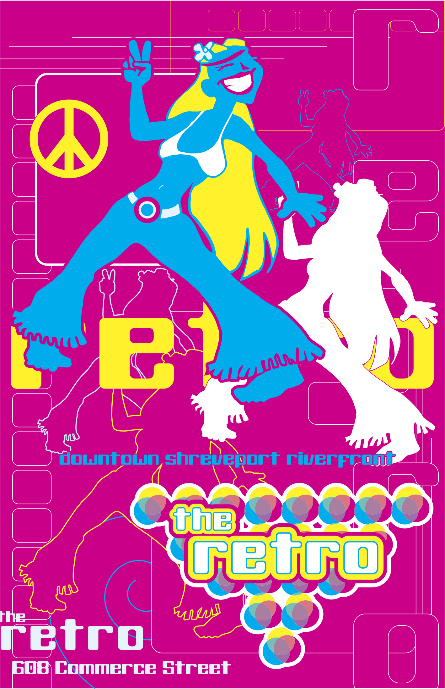 The Retro Logo Png Transparent - Graphic Design Clipart (2400x2400), Png Download