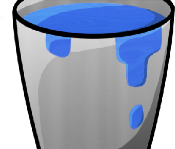 Plastic Clipart Bucket Full Water - Bucket Of Water Clipart - Png Download (640x480), Png Download