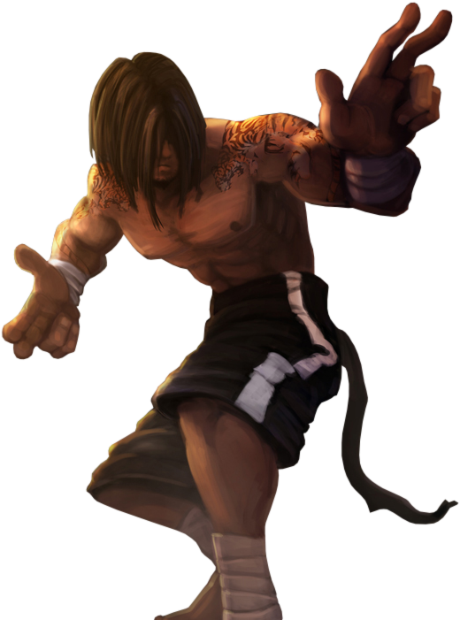 Traditional Lee Sin Clipart (530x710), Png Download