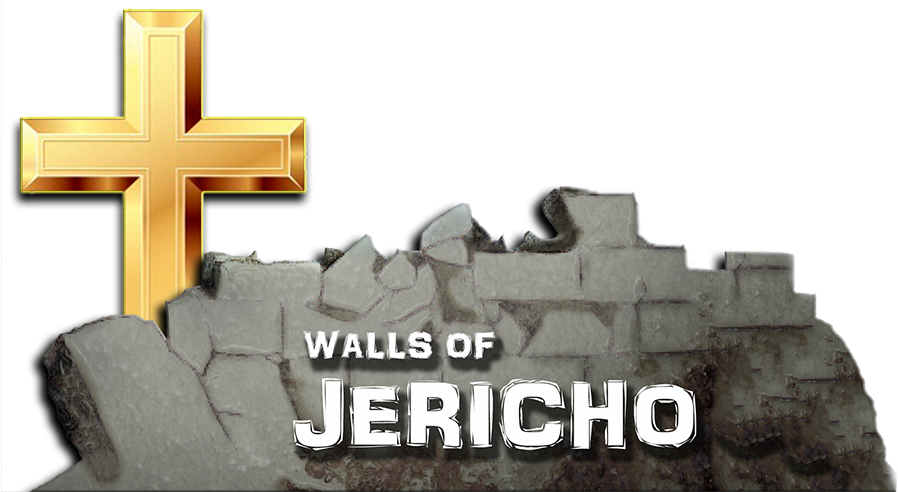 Walls Of Jericho - Jericho Wall Png Clipart (900x500), Png Download