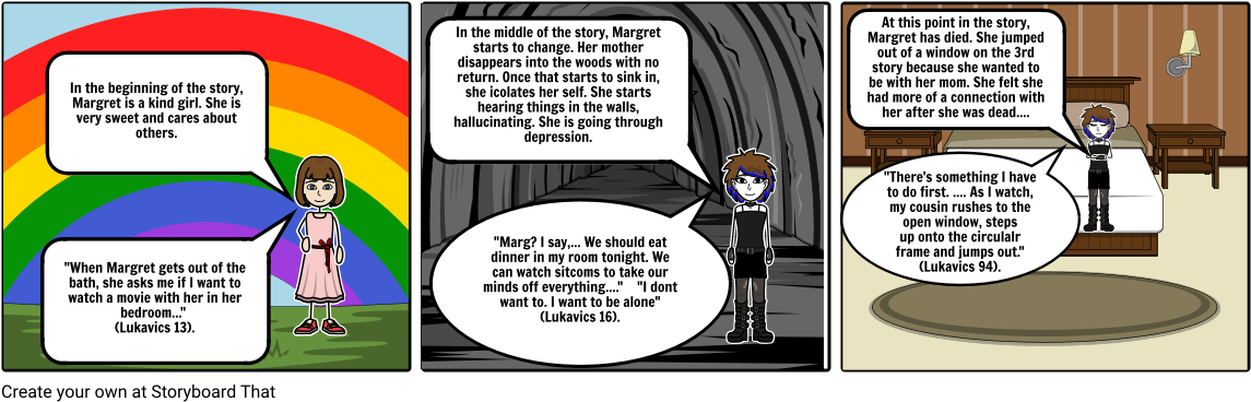 The Women In The Walls - Cartoon Clipart (1164x385), Png Download