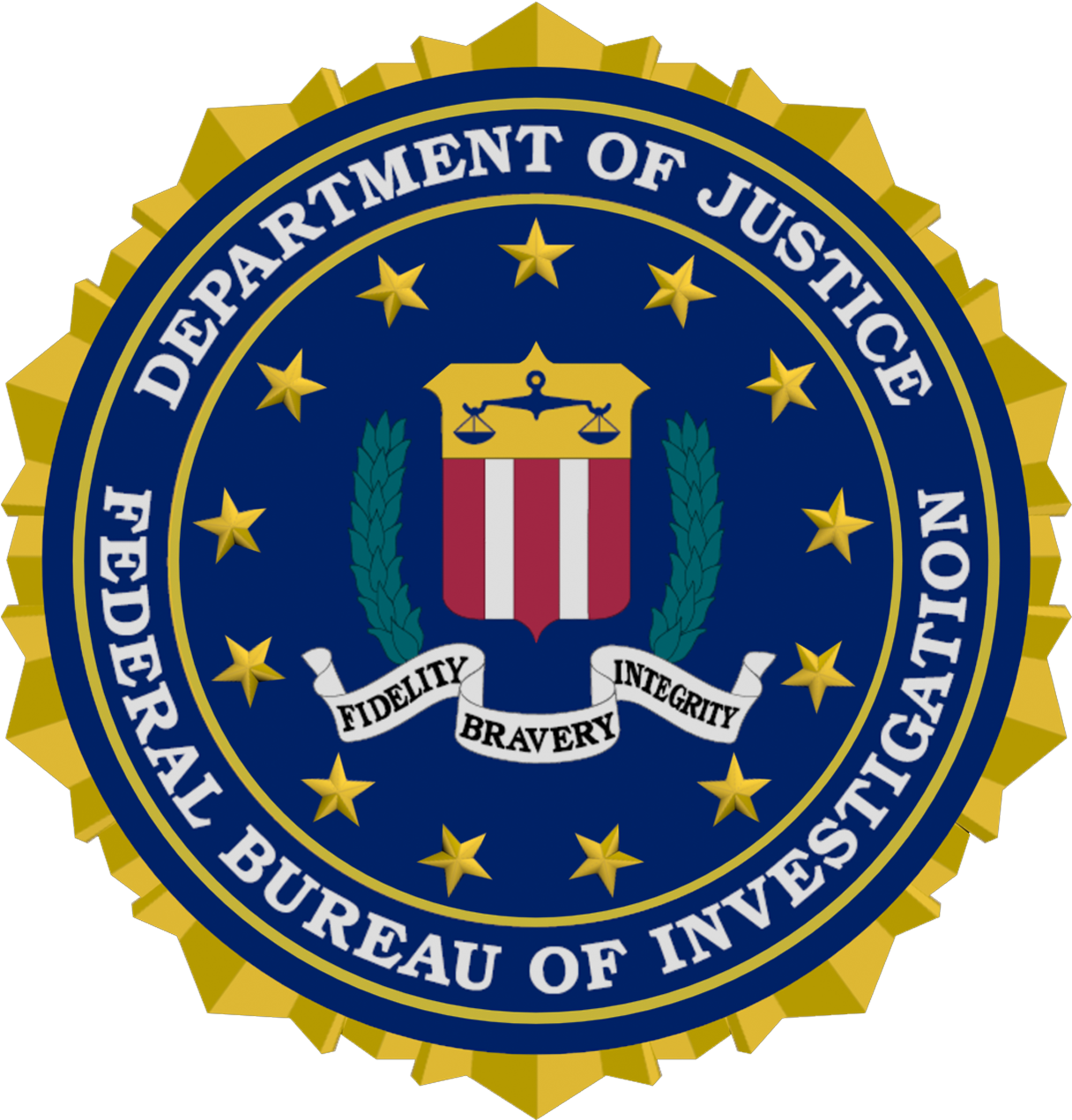 Apple - Federal Bureau Of Investigations Clipart (1600x1598), Png Download