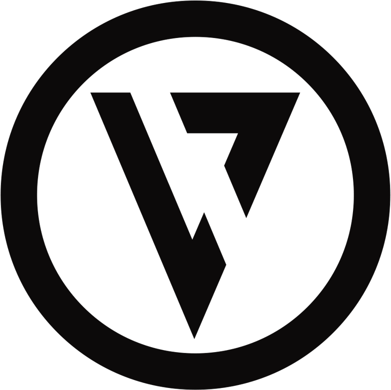 Visual Caliber - Ride Snowboards Logo White Clipart (1197x1197), Png Download