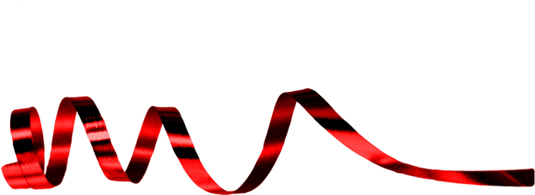 Imágenes De Cintas De Colores - Green Christmas Ribbons Png Clipart (800x400), Png Download