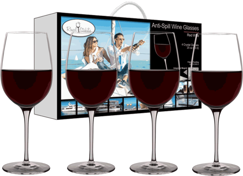 Copy Of Red Wine Glasses , Png Download - Wine Glass Clipart (833x604), Png Download