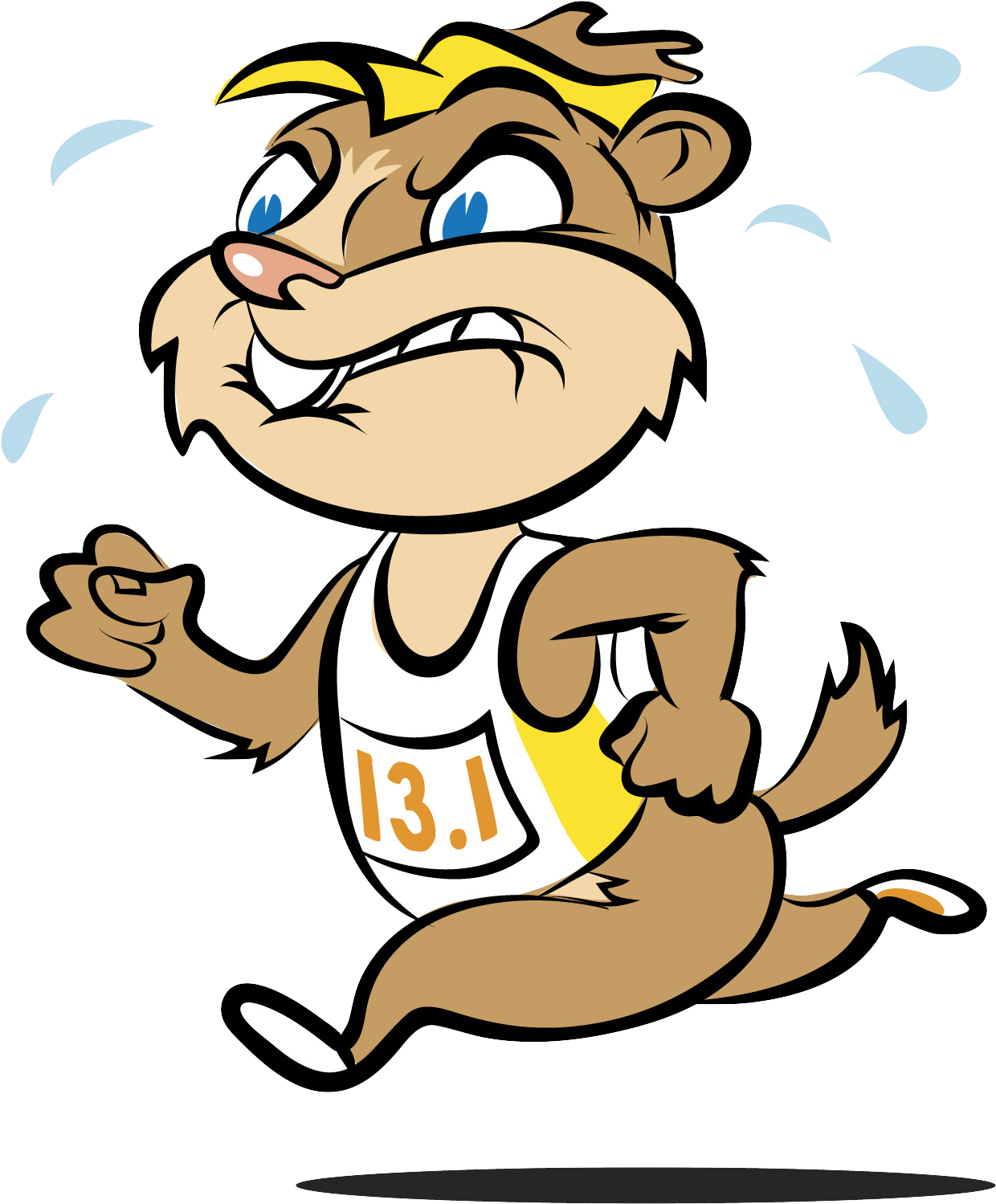 Splash Clipart Fun - 2017 Prairie Dog Half Marathon Summer - Png Download (1950x1950), Png Download