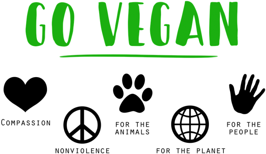 Veganos Estilo De Vida Clipart (1050x600), Png Download