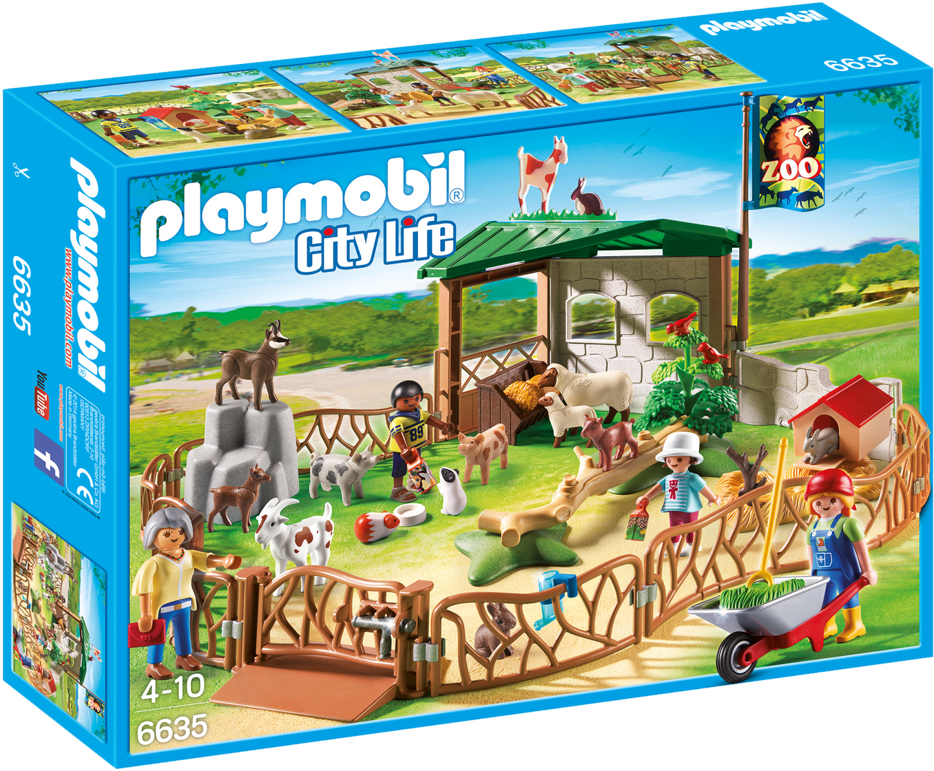 Zoo De Mascotas Para Niños - Playmobil Zoo Clipart (1600x1120), Png Download