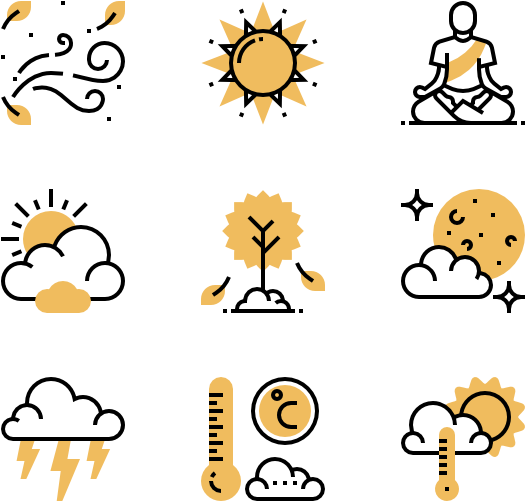 Weather - New Year Icons Png Clipart (600x564), Png Download