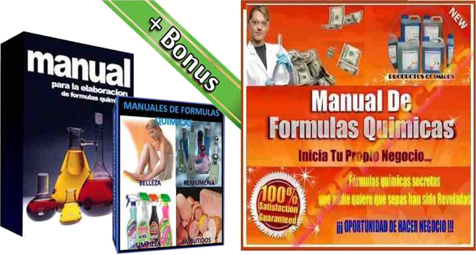 Elaboración De Productos De Limpieza - Flyer Clipart (1600x895), Png Download