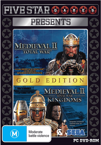 Medieval 2 Total War - Medieval 2 Total War Pc Game Clipart (600x600), Png Download