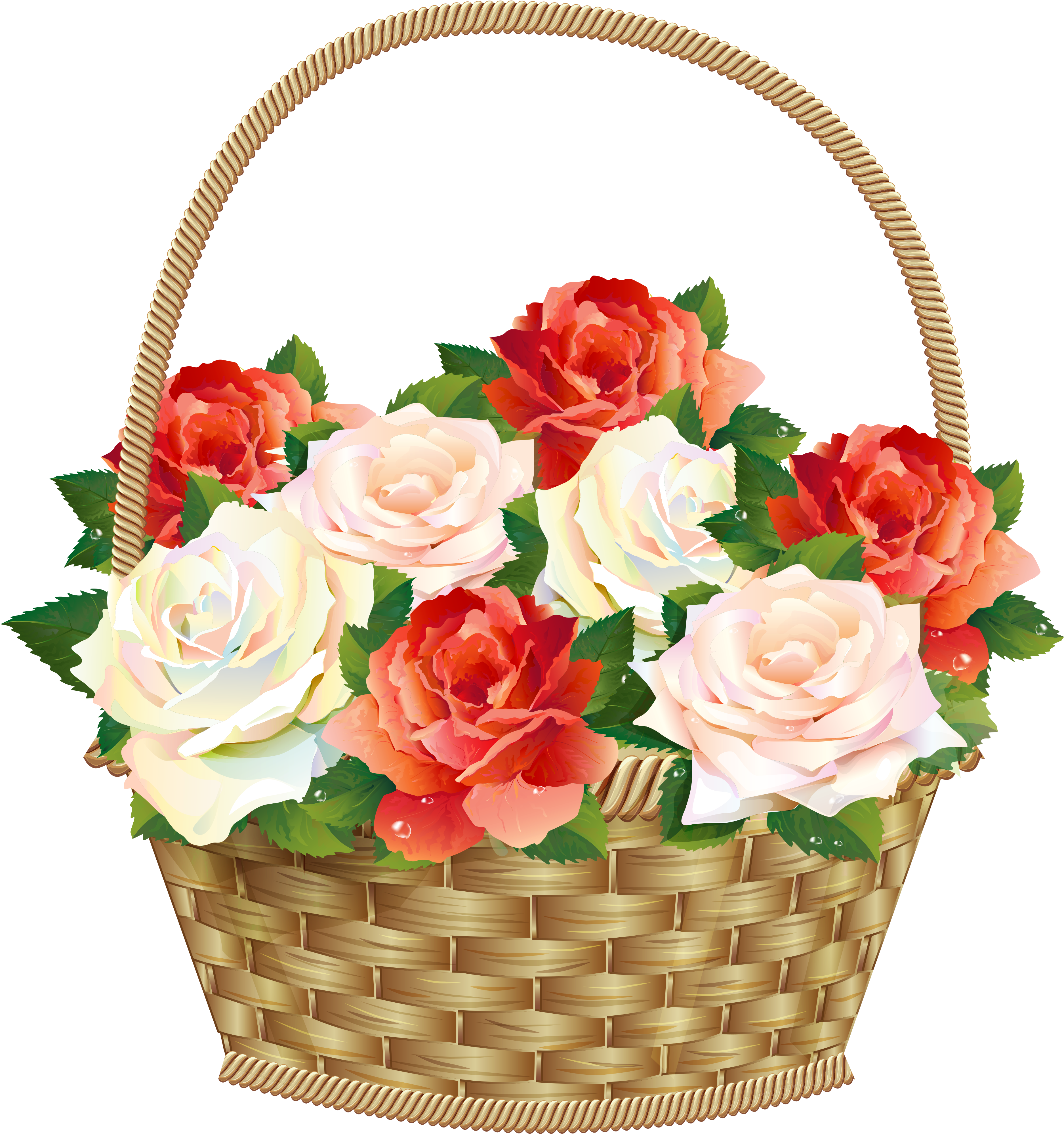 Roses In Png Clipart Transparent Background - Гиф С Днем Энергетика (3901x4124), Png Download