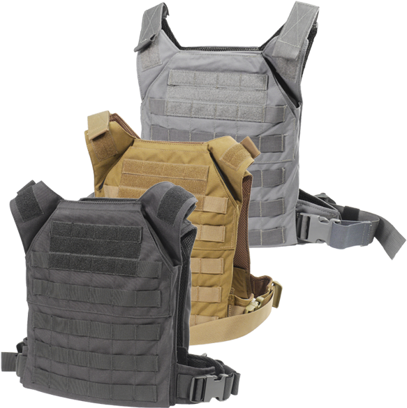 Picture Of Grey Ghost Plate Carrier Package W/ 2 Level - Steel Plate Carrier Clipart (600x600), Png Download