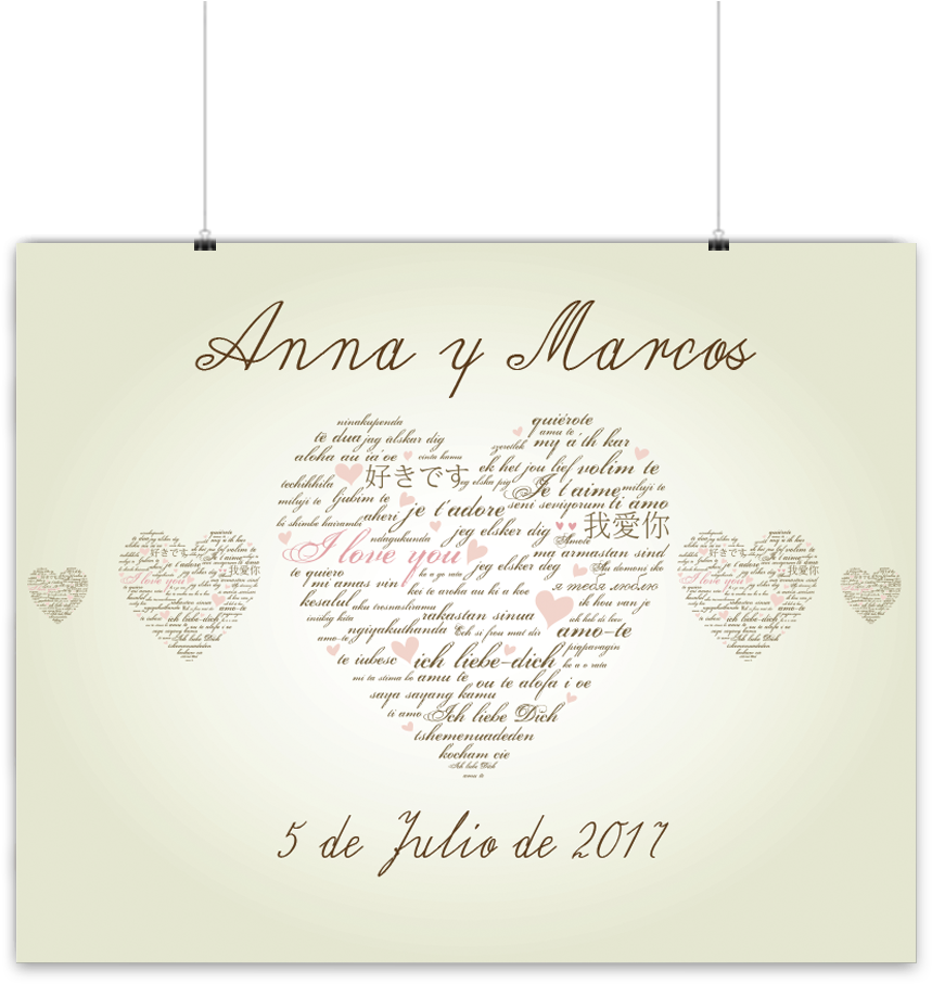 Photocall Corazón Elegante - Calligraphy Clipart (1024x1024), Png Download