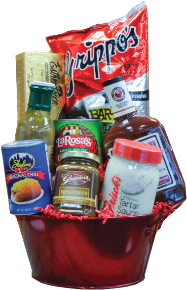 The Cincinnatian - Gift Basket Clipart (626x626), Png Download