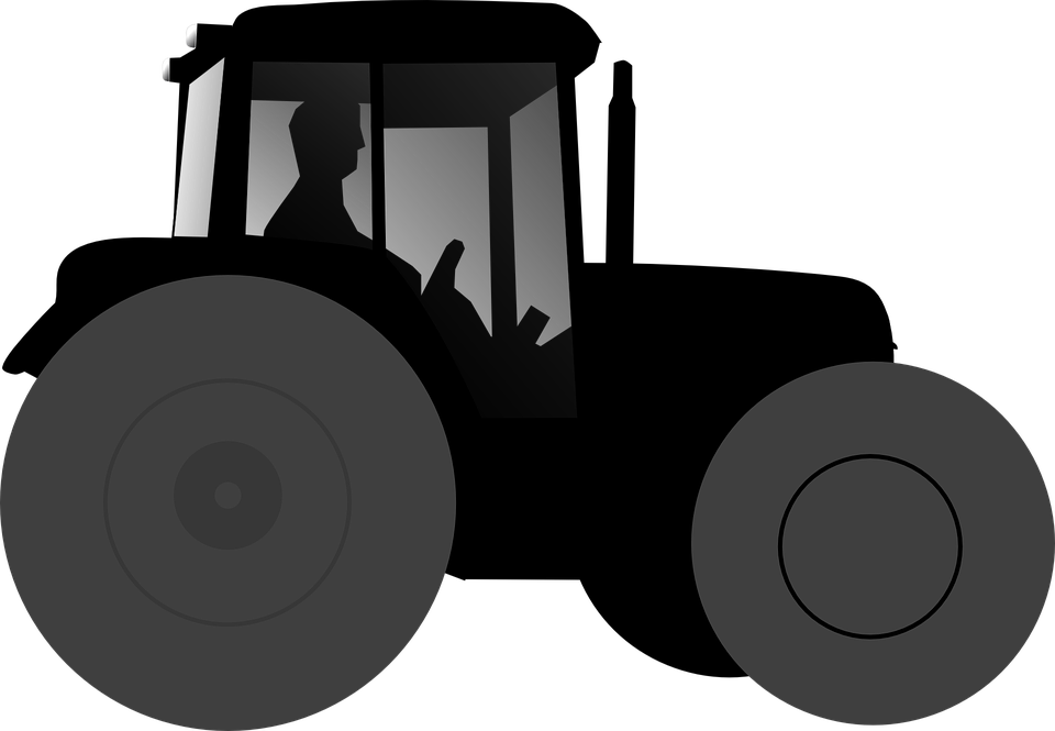 Tractor Clip Art - Png Download (960x665), Png Download