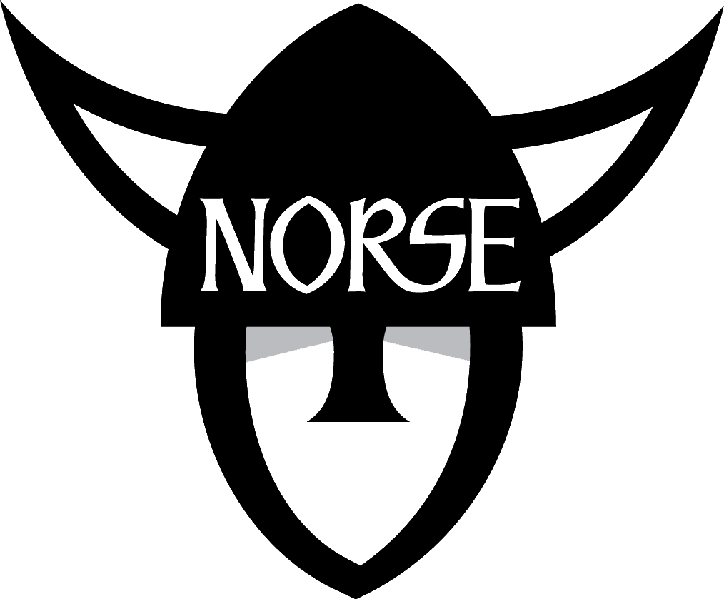 Norse Helmet Black Download - Norse Luther College Clipart (1014x839), Png Download