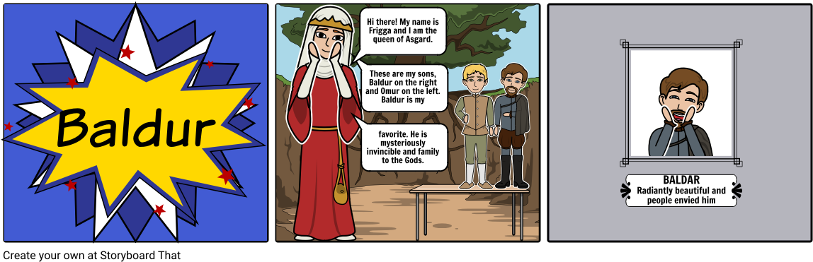 Norse Mythology - Cartoon Clipart (1164x385), Png Download