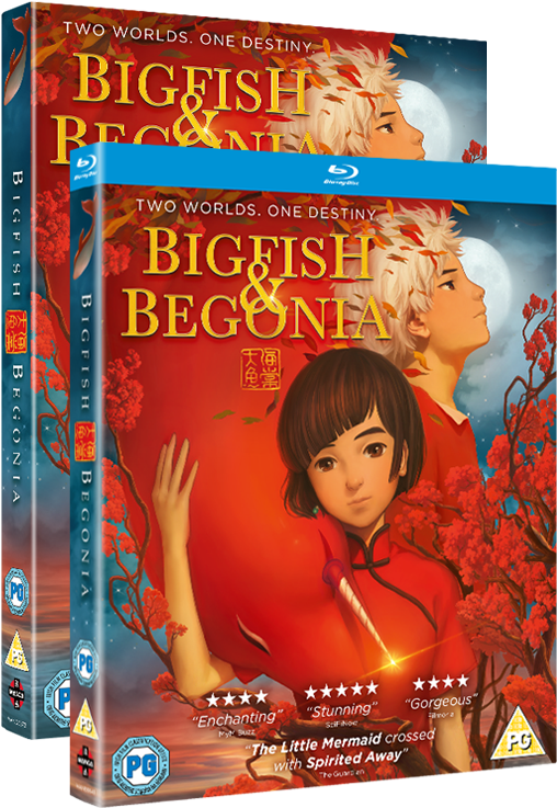 Big Fish & Begonia - Big Fish & Begonia Blu Ray Clipart (508x737), Png Download