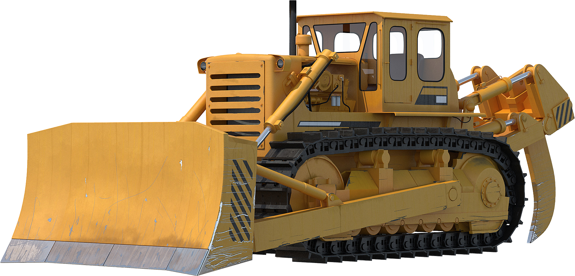 Bulldozer Clipart (1985x953), Png Download