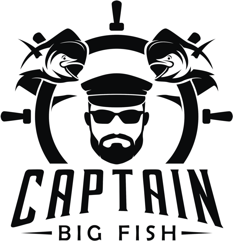 Captain Big Fish Clipart (1200x1200), Png Download