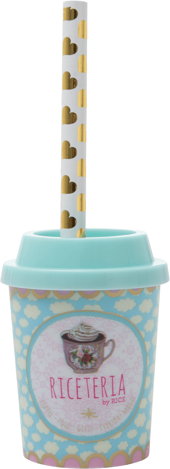 To-go Cup Pencil Sharpener With Cloud Print And A Cute - Baby Shower Clipart (2000x2000), Png Download