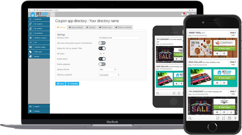 Mobile Coupon Directory Clipart (1200x800), Png Download