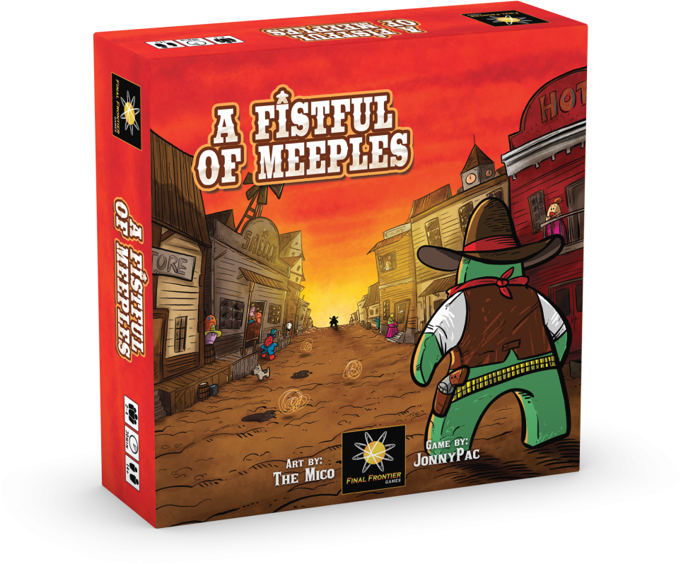 A Fistful Of Meeples - Pc Game Clipart (1024x808), Png Download