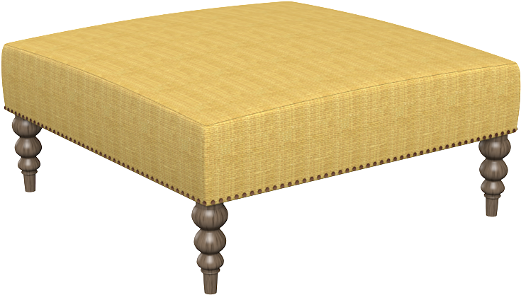 Chatham Raffia Ottoman - Ottoman Clipart (1000x1000), Png Download