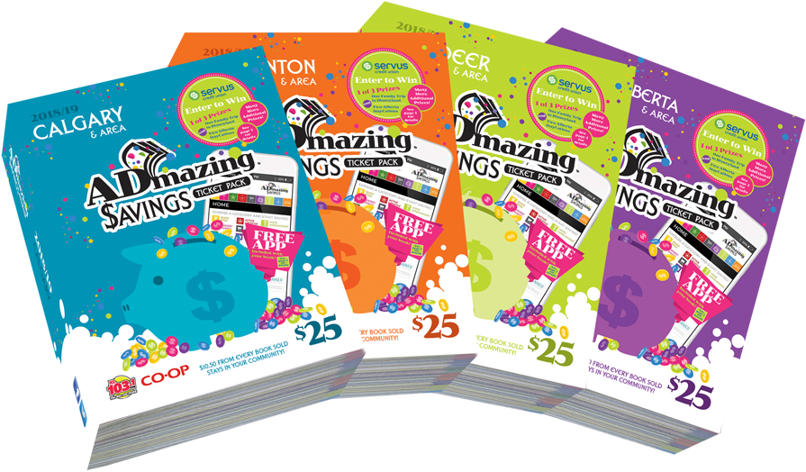 Admazing Savings Ticket Packs - Admazing Ticket Pack 2018 Clipart (900x560), Png Download