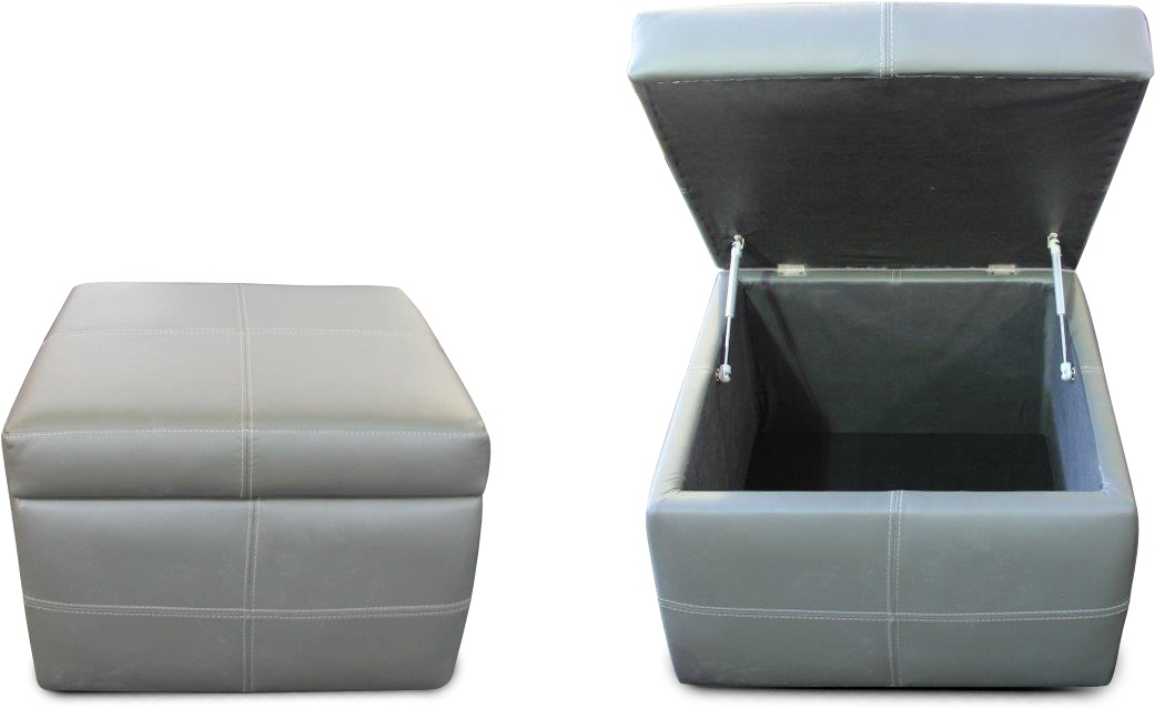 Chill Out Storage Ottoman - Ottoman Clipart (1041x639), Png Download