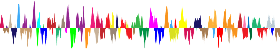 Onda De Sonido Png - Radial .png Sound Wave Clipart (960x480), Png Download