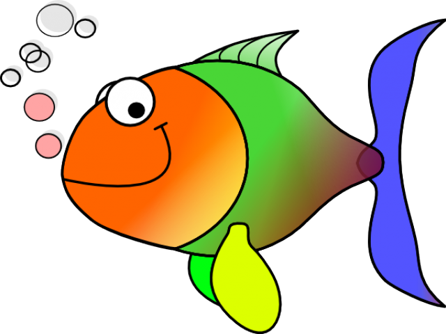 Animated Picture Of Fish Clipart (640x480), Png Download