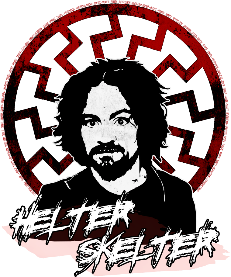 10765465 - >> - Charles Manson Universal Order Clipart (768x1024), Png Download