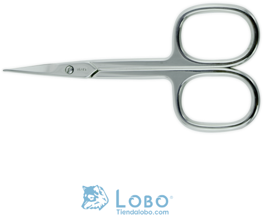 Tijera Manicure Curva Acero Inoxidable Plata - Scissors Clipart (1000x666), Png Download