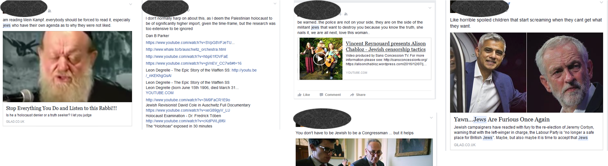 Psc Antisemitism - Bee Clipart (2000x576), Png Download