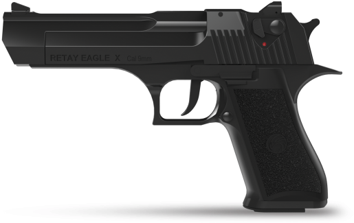 Retay Eagle X Blank Firing Pistol $144 - Retay Clipart (570x735), Png Download